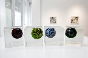 Object Dobbelsteen met Bol
