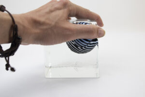 Object Dobbelsteen met Bol