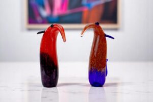 Glasobject Muis van J.Svoboda | Exclusief Kunstobject