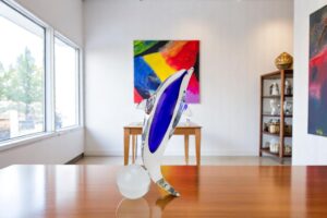 Dolfijn van Glas | Unieke luxe decoratie