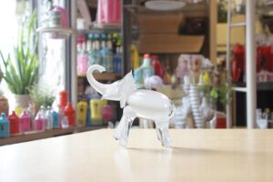 Olifant Transparant | Luxe decoratief cadeau