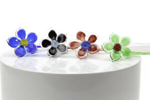 Glazen bloemen | Luxe decoratie | Handgemaakt & Mondgeblazen