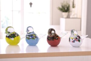 Vogeltjes met Kleur mix | Handgemaakt in Europa