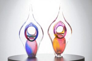 Glasobject ‘Spear’ | Europees & Handgemaakt