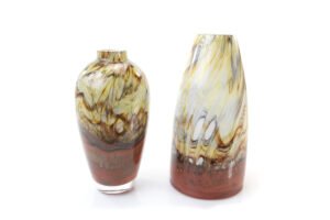 Fire Vases | Warm Colors | H28 & 31cm