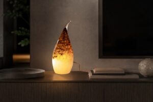 Casper Lamp Gold Black
