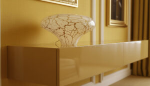 GoldLine Lamp Stone | Handwerk uit Europa