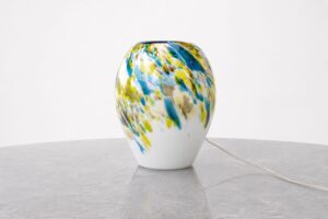 Glazen Lamp Monet H36 cm