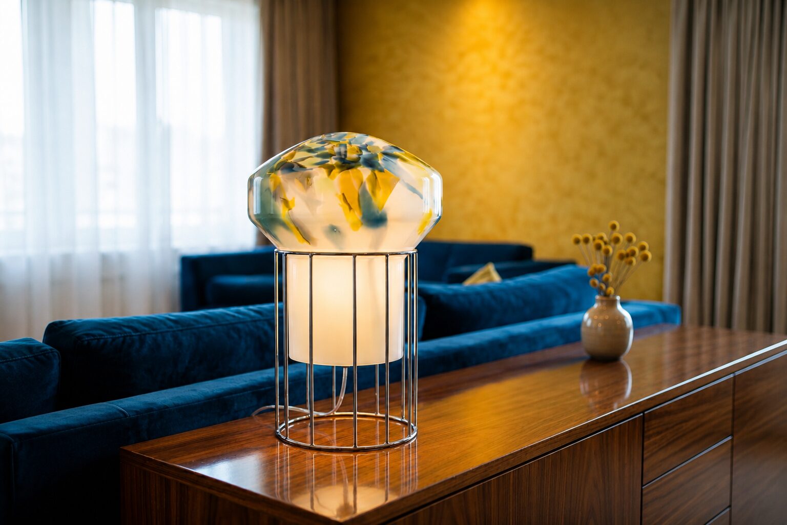 Monet Lamp op Voet H55 cm - Afbeelding 2