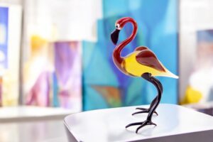 Glass Bird – Flamingo