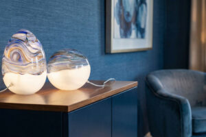 Lampen ”Ocean” | Ovaal & Bol | Blauw