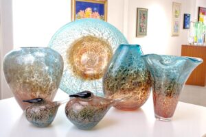 ”Earth & Water” Set | Vazen | Schaal | Vogels