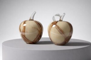 Appel Set “Dune” | Glazen Decoraties