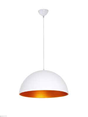 Hanging lamp White & Gold