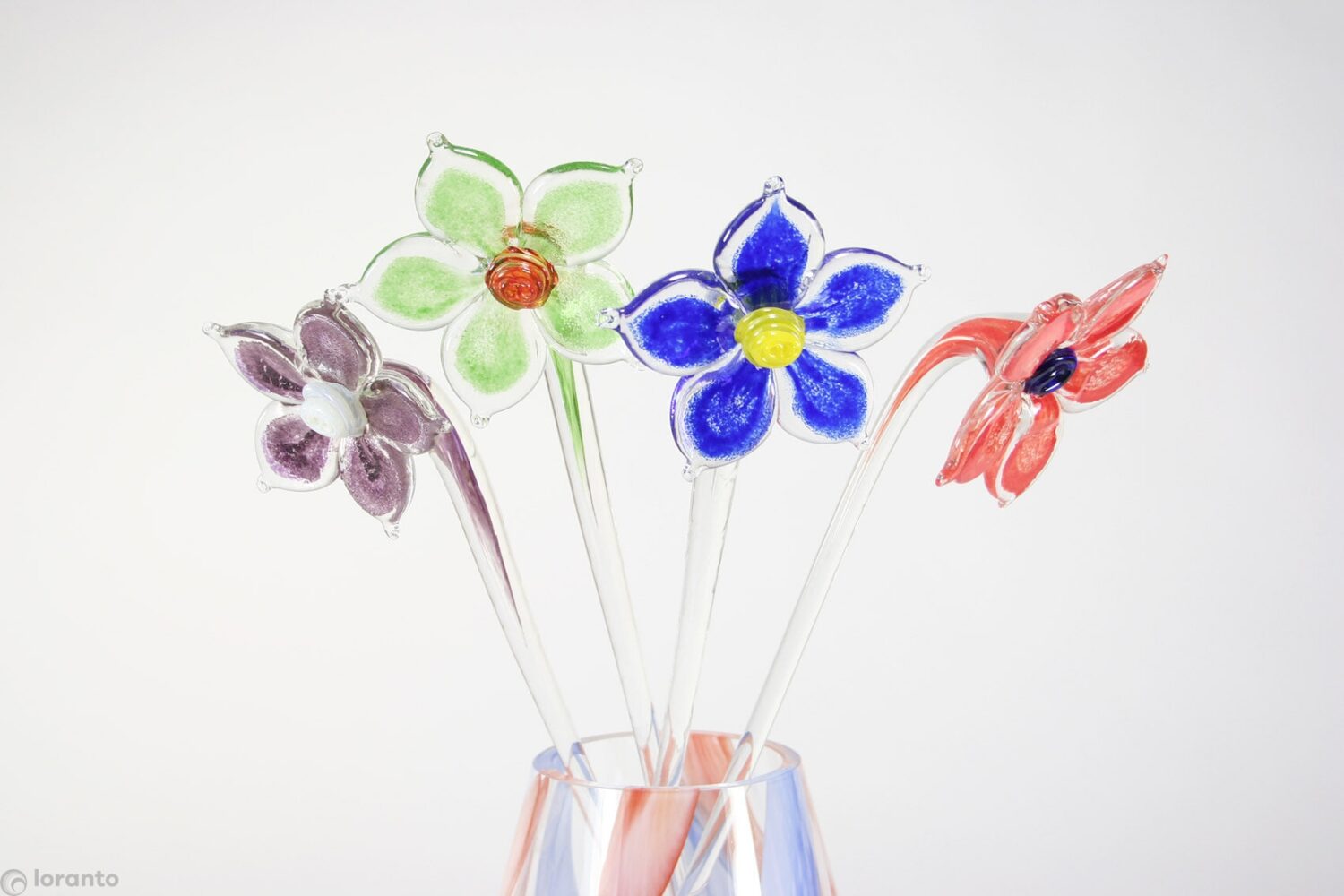 glass flowers loranto