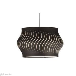 Hanging lamp black ‘Esso’