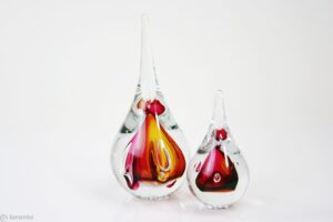 Glass Drop 5070.02 H20 cm.