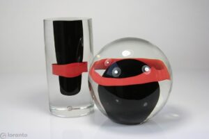 Objecten Black & Red