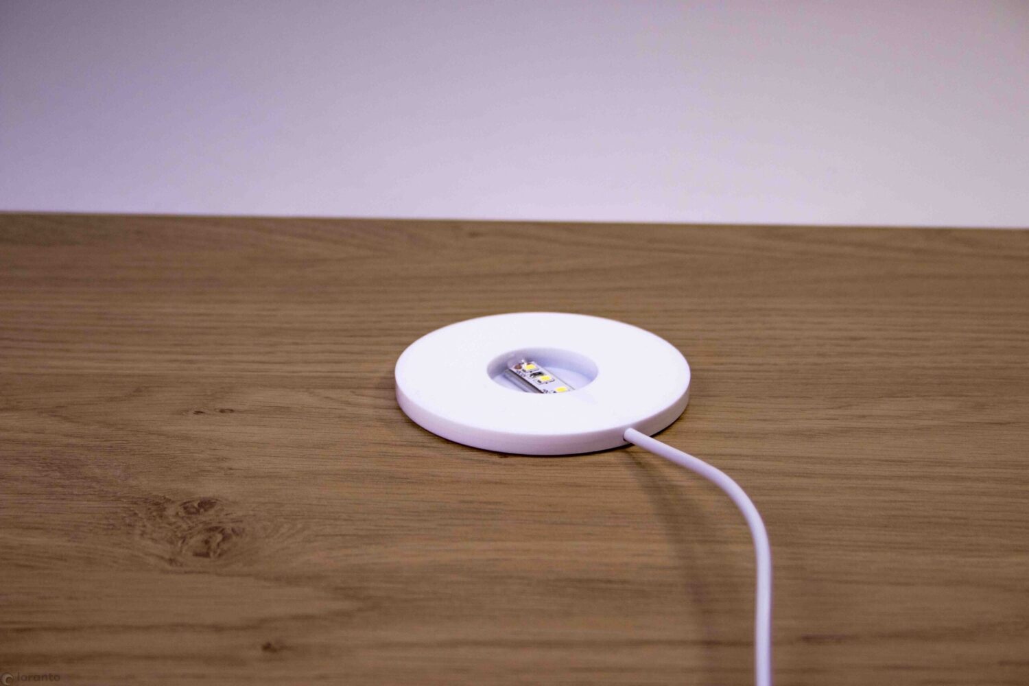 led plateau rond,