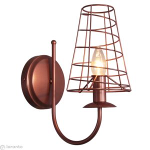 Wandlamp Koper