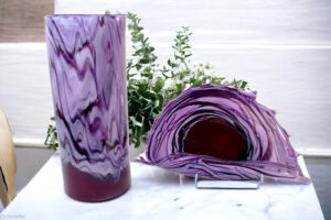 Vazen rood paars ‘Purple’