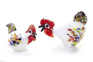 Chickens of Glass White