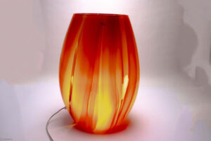 Lamp Murano Arancia | Murano x Loranto |  Glazen Lamp | Luxe Lamp