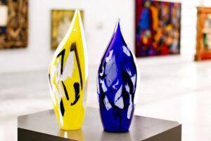 Objects Yellow and Blue | Drop | Luxury Decoration