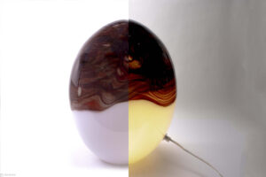 Oval Lamp Earth