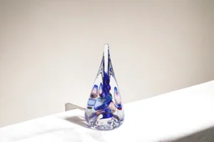 Drop of Crystal | Prism | Blue & Red | 20cm