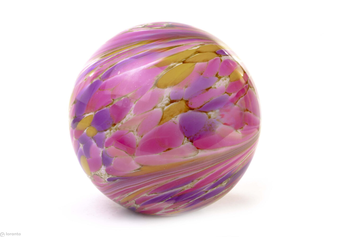 Garden decoration ball pink