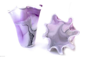 Vase ”Purple Marble”