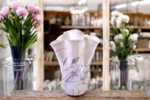 Vase Weisser Wald | Blumenvase