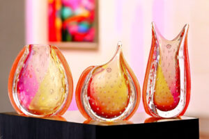 Vases Amber Red | Luxury Vases