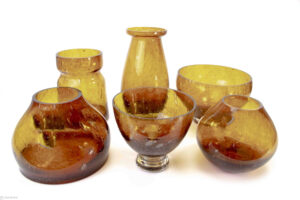 Bowl and vase series ´´Brown´´