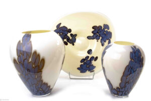 Vases and bowl Set ”Wings”