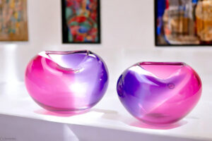 Crystal Vases ‘Violet’