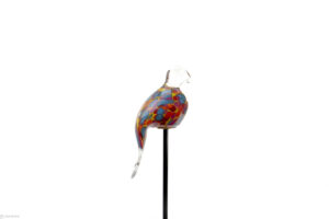 Garden Stake Bird | Hanging Tail | Multicolor