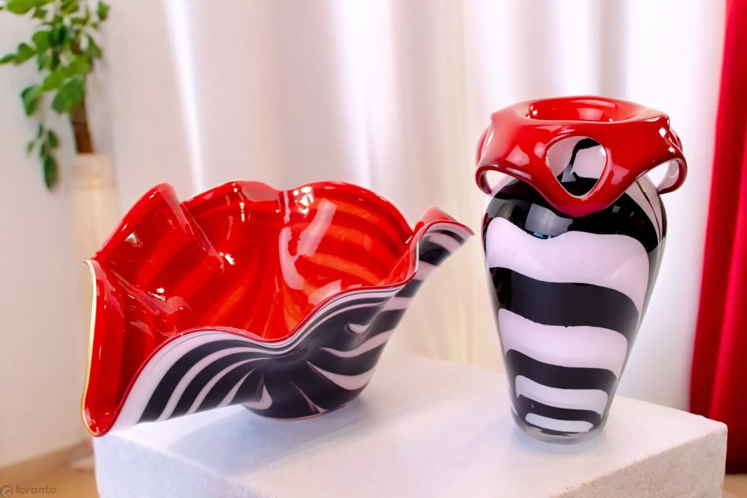 Zebra Vase | Loranto