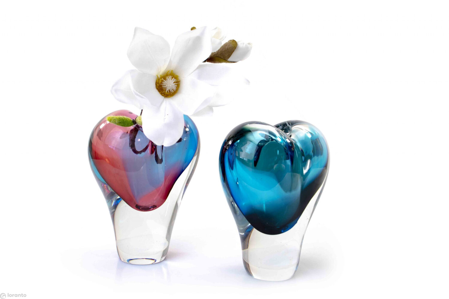 Vazen Heart of color van kristal