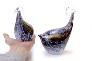 Hanen van Glas | Luxe Decoratie | Glazen Dieren