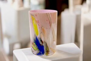 Vaas Linea Multicolor | Bloemenvaas | Luxe Vaas