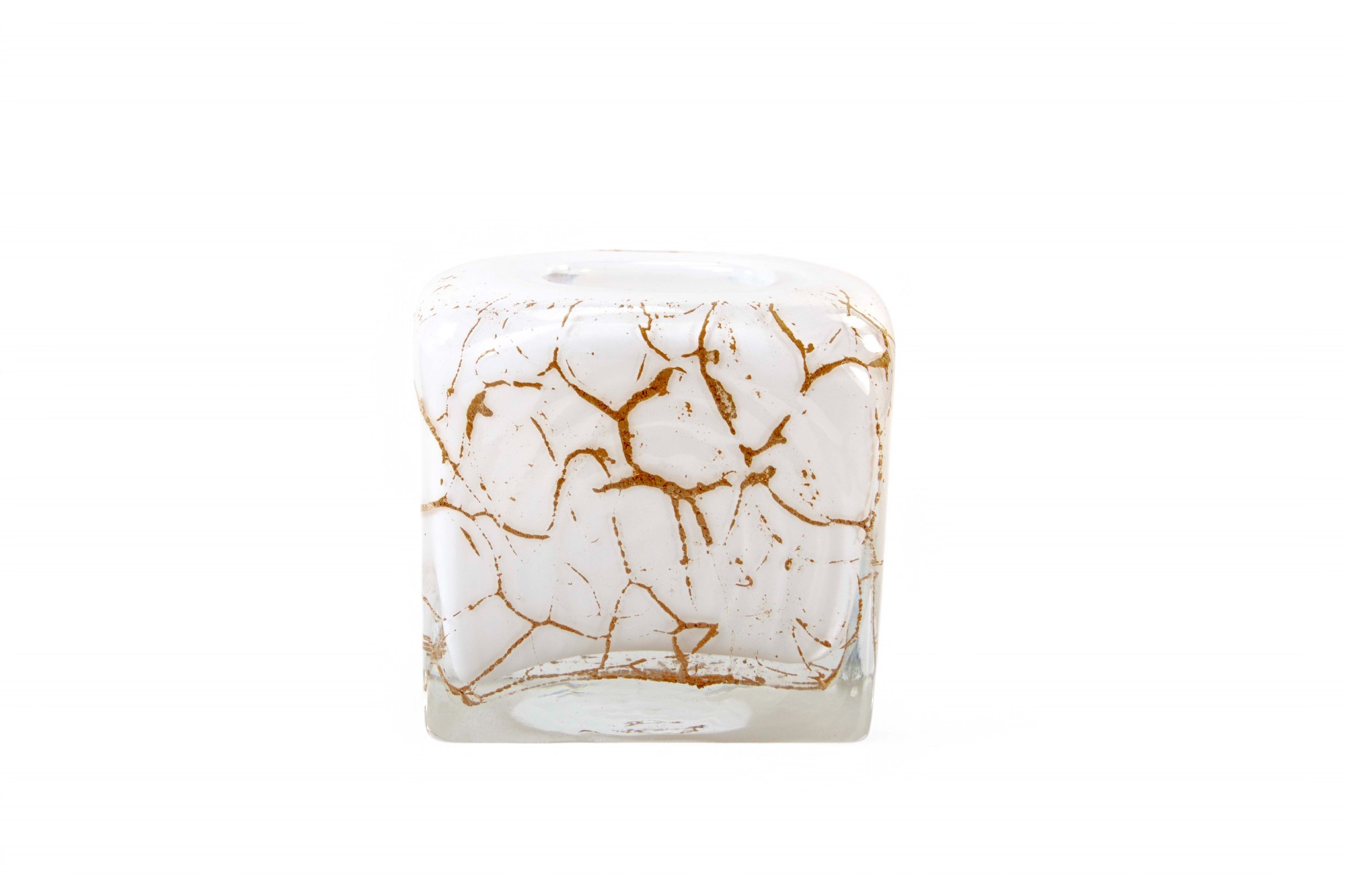 Vazen Set Wit Bladgoud | Luxe Bloemen Vazen - Afbeelding 5