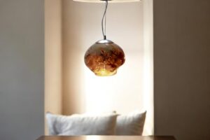 Hanglamp Linea Multicolor Bol | Glass Pendant | Design Hanglamp
