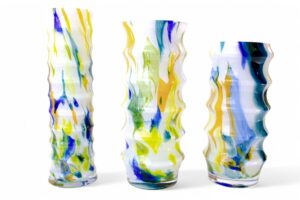 Vazen Set Monet “Ribbed” | Handgemaakt in Europa