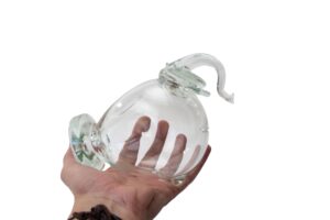 Spaarolifant Transparant | Luxe spaarpot