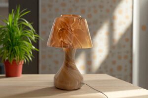 Mushroom Lamp Sand | European craftsmanship