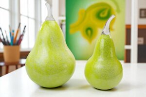 Peren Set Green & Silver | Europees Vakmanschap