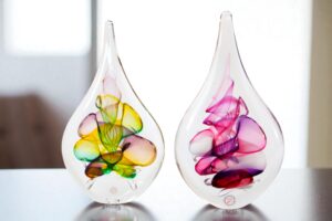 Kristallen Druppel Medium | H20cm | Luxe Decoratie