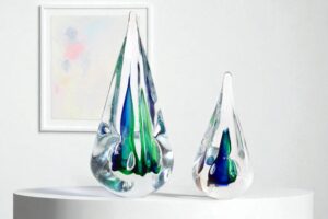 Prisma van Kristal | “Green & Blue” | Europees Vakmanschap